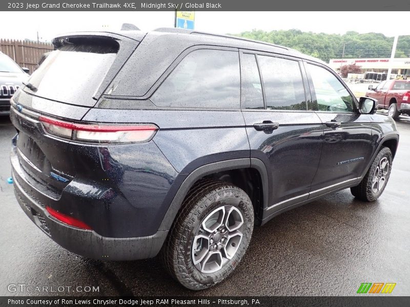 Midnight Sky / Global Black 2023 Jeep Grand Cherokee Trailhawk 4XE
