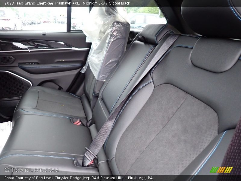 Rear Seat of 2023 Grand Cherokee Trailhawk 4XE
