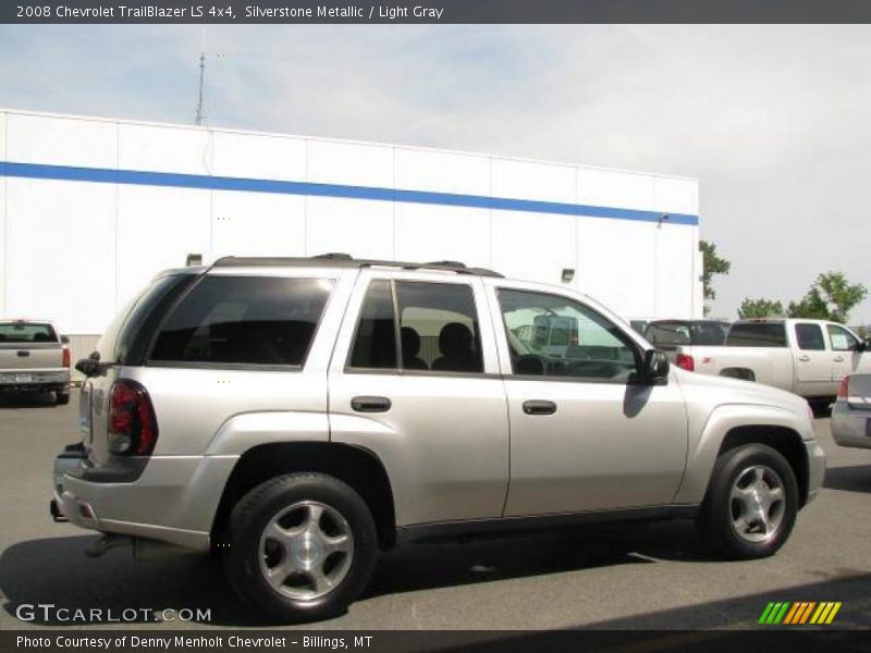 Silverstone Metallic / Light Gray 2008 Chevrolet TrailBlazer LS 4x4