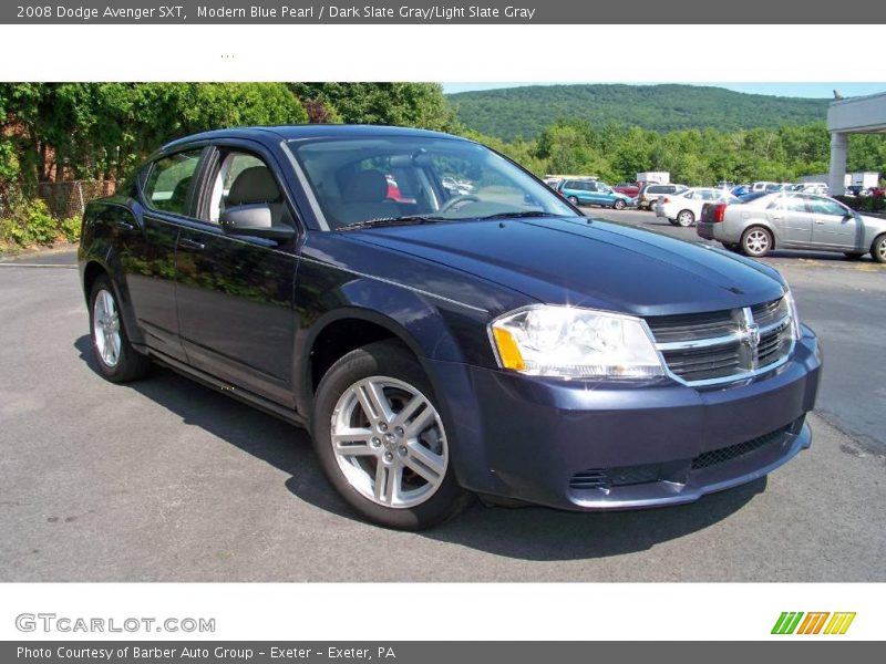 Modern Blue Pearl / Dark Slate Gray/Light Slate Gray 2008 Dodge Avenger SXT