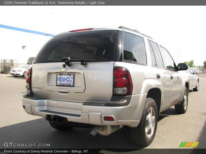 Silverstone Metallic / Light Gray 2008 Chevrolet TrailBlazer LS 4x4