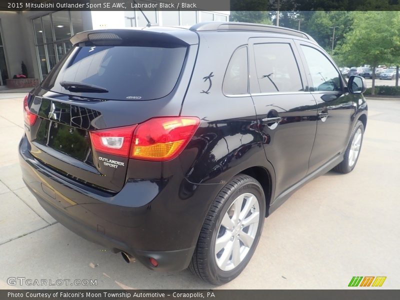 Labrador Black / Black 2015 Mitsubishi Outlander Sport SE AWC