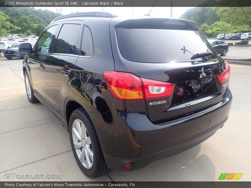 Labrador Black / Black 2015 Mitsubishi Outlander Sport SE AWC