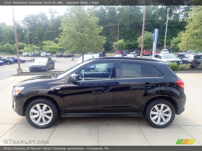 Labrador Black / Black 2015 Mitsubishi Outlander Sport SE AWC