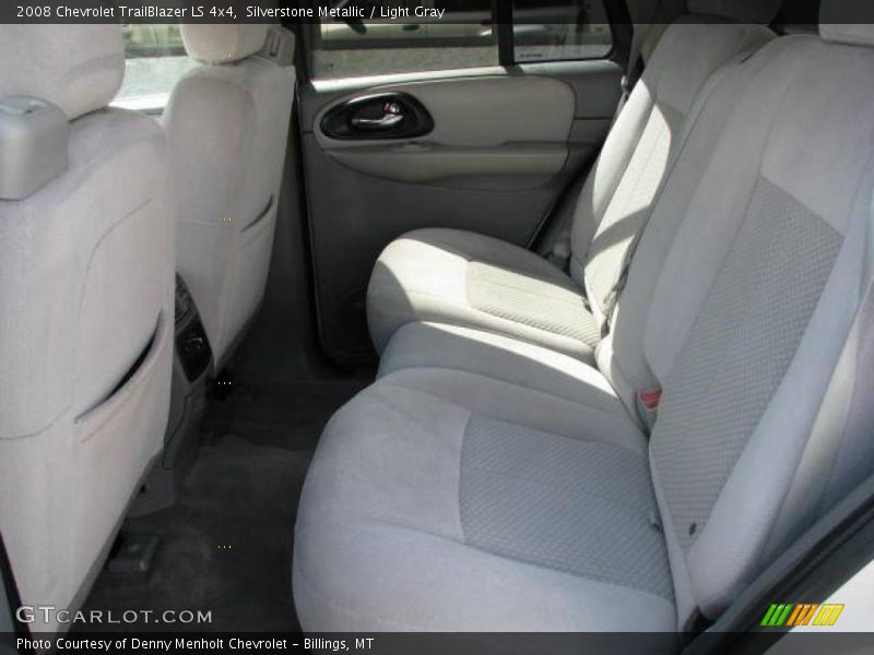 Silverstone Metallic / Light Gray 2008 Chevrolet TrailBlazer LS 4x4
