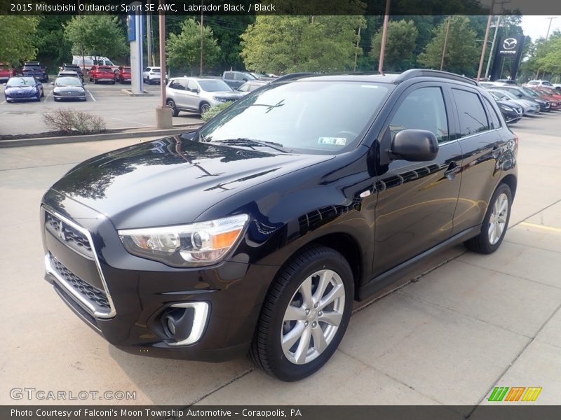 Labrador Black / Black 2015 Mitsubishi Outlander Sport SE AWC