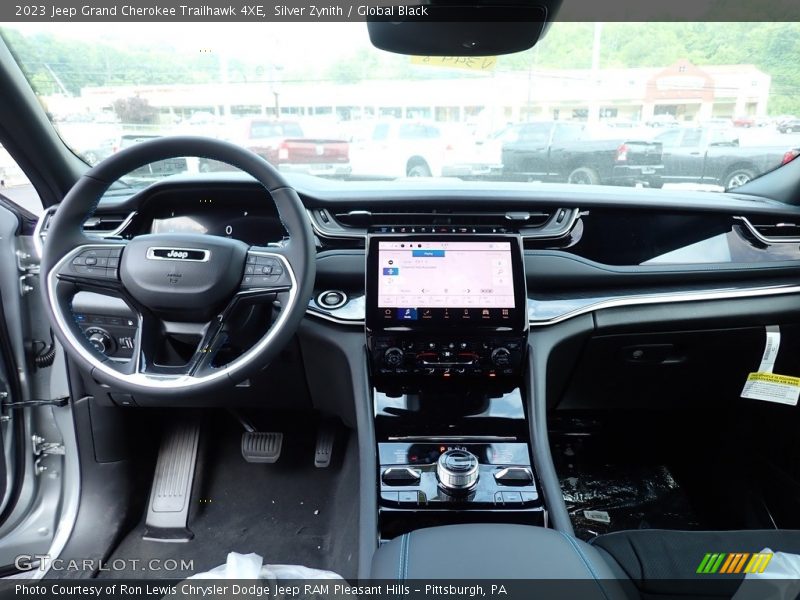 Dashboard of 2023 Grand Cherokee Trailhawk 4XE