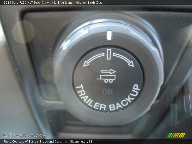 Blue Jeans / Medium Earth Gray 2016 Ford F150 XLT SuperCrew 4x4
