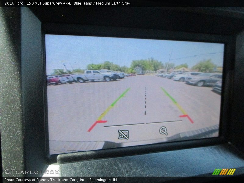 Blue Jeans / Medium Earth Gray 2016 Ford F150 XLT SuperCrew 4x4