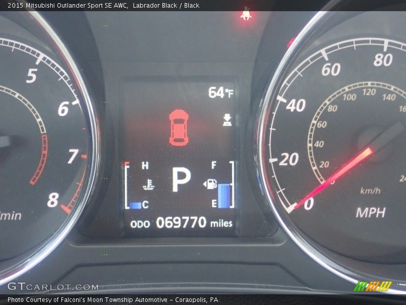 Labrador Black / Black 2015 Mitsubishi Outlander Sport SE AWC
