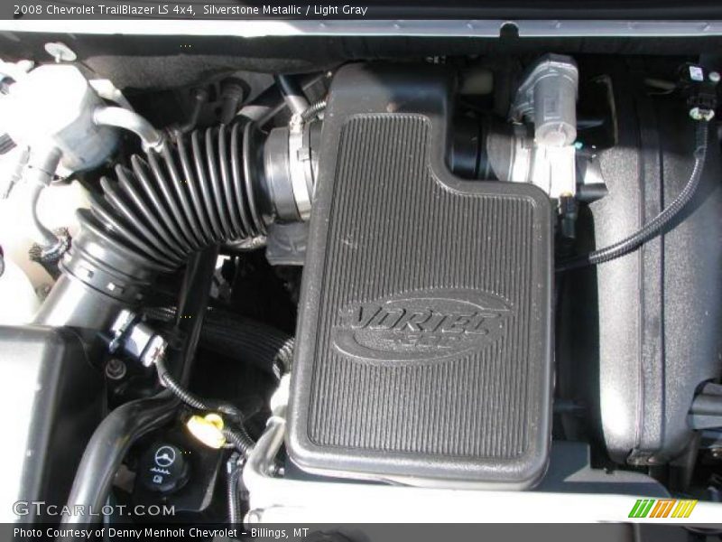 Silverstone Metallic / Light Gray 2008 Chevrolet TrailBlazer LS 4x4