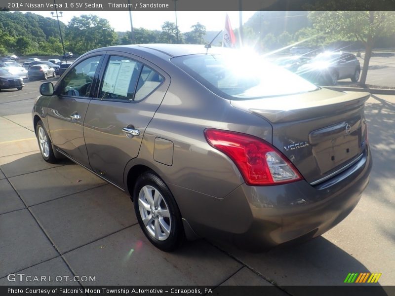 Titanium / Sandstone 2014 Nissan Versa 1.6 SV Sedan