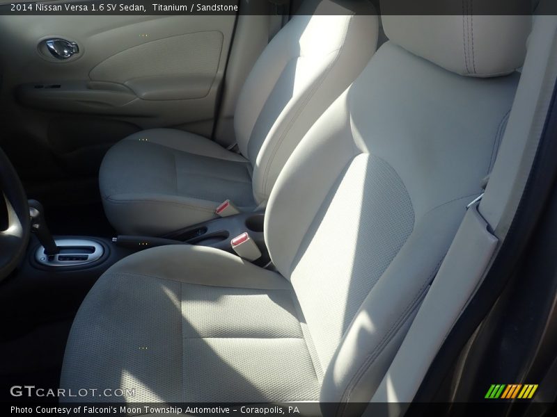 Titanium / Sandstone 2014 Nissan Versa 1.6 SV Sedan