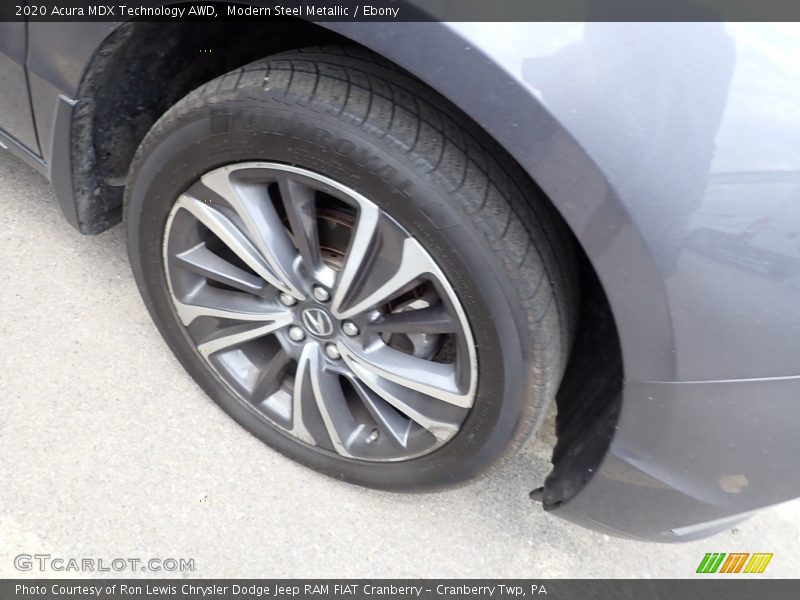 Modern Steel Metallic / Ebony 2020 Acura MDX Technology AWD