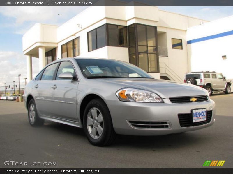 Silver Ice Metallic / Gray 2009 Chevrolet Impala LT