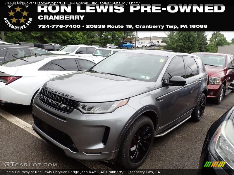 Indus Silver Metallic / Ebony 2020 Land Rover Discovery Sport HSE R-Dynamic