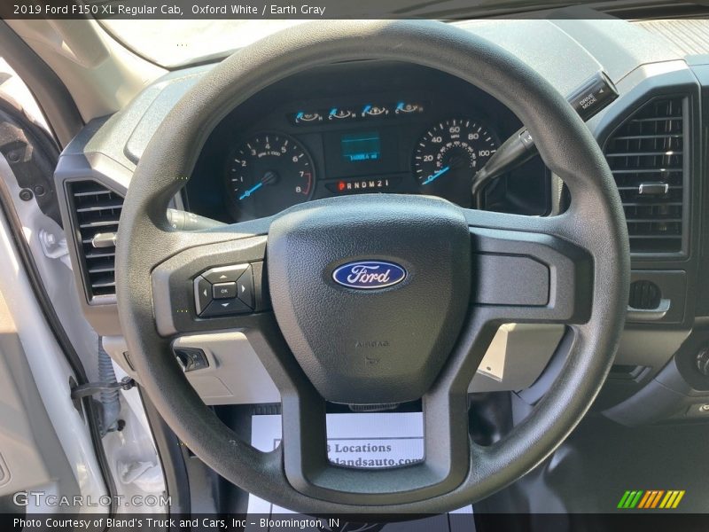 Oxford White / Earth Gray 2019 Ford F150 XL Regular Cab