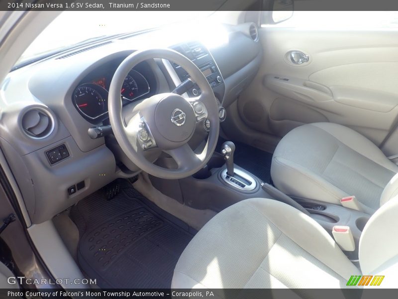 Titanium / Sandstone 2014 Nissan Versa 1.6 SV Sedan