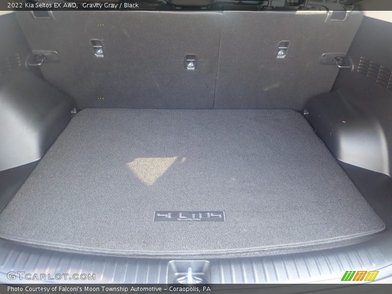 Gravity Gray / Black 2022 Kia Seltos EX AWD