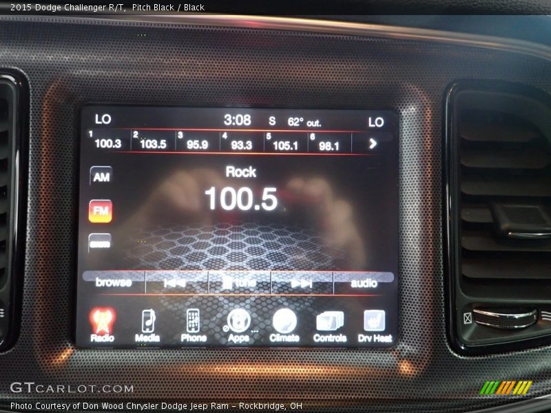 Pitch Black / Black 2015 Dodge Challenger R/T