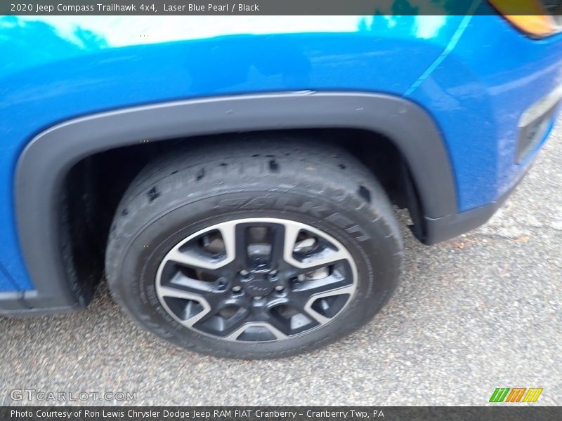 Laser Blue Pearl / Black 2020 Jeep Compass Trailhawk 4x4