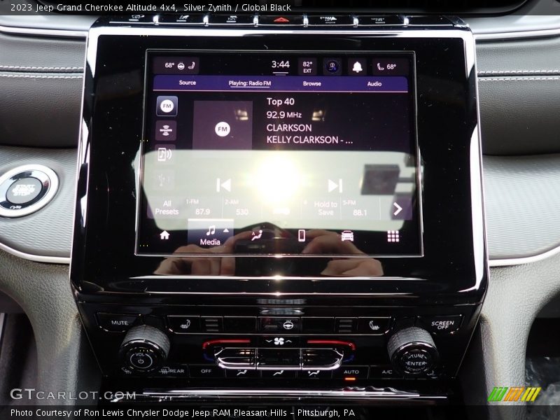 Silver Zynith / Global Black 2023 Jeep Grand Cherokee Altitude 4x4