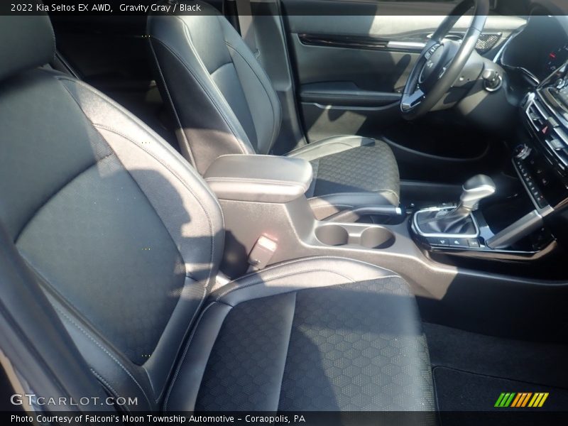 Front Seat of 2022 Seltos EX AWD