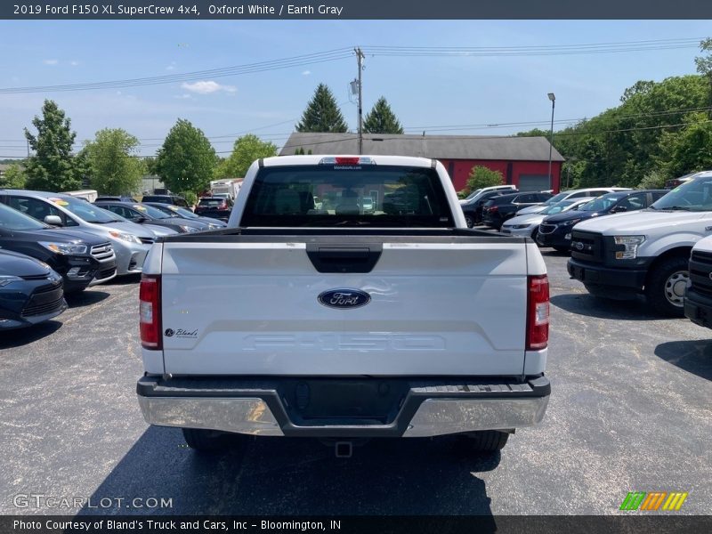 Oxford White / Earth Gray 2019 Ford F150 XL SuperCrew 4x4