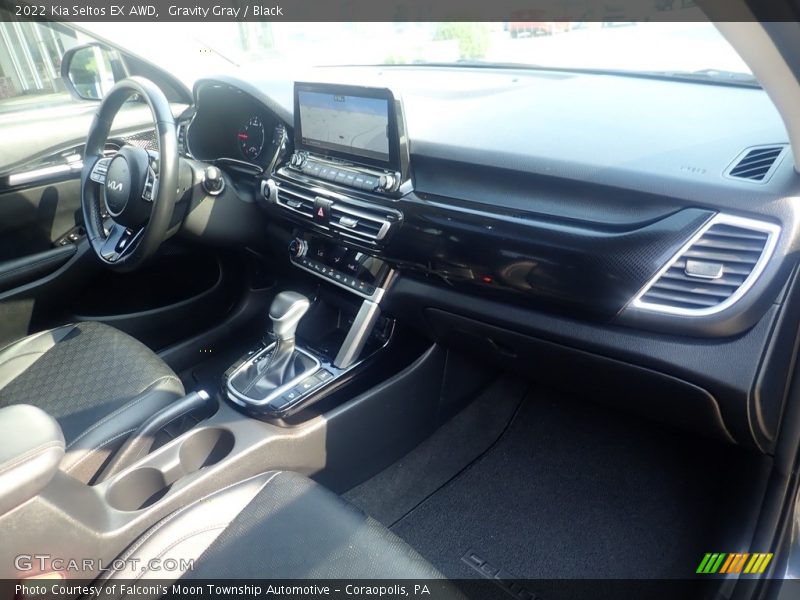 Gravity Gray / Black 2022 Kia Seltos EX AWD