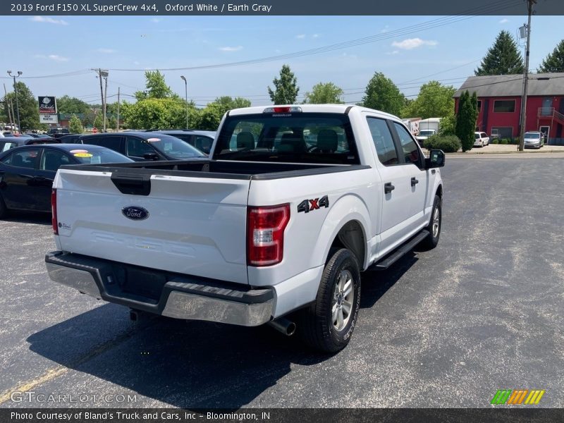 Oxford White / Earth Gray 2019 Ford F150 XL SuperCrew 4x4