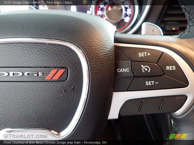 Pitch Black / Black 2015 Dodge Challenger R/T