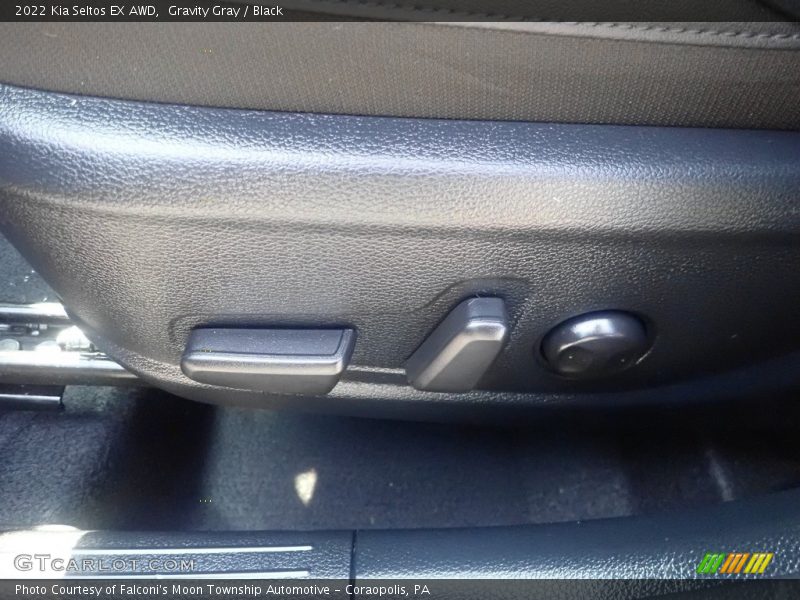 Gravity Gray / Black 2022 Kia Seltos EX AWD