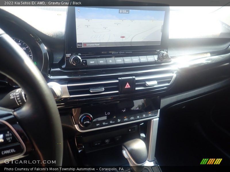 Gravity Gray / Black 2022 Kia Seltos EX AWD