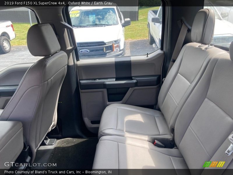 Oxford White / Earth Gray 2019 Ford F150 XL SuperCrew 4x4