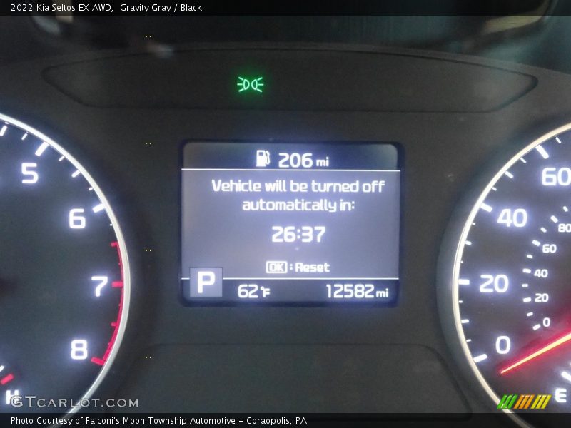 Gravity Gray / Black 2022 Kia Seltos EX AWD