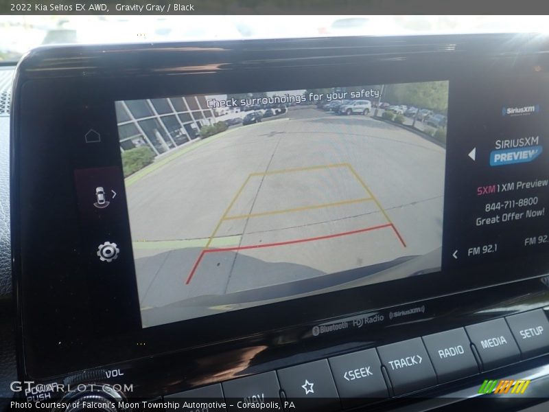 Gravity Gray / Black 2022 Kia Seltos EX AWD