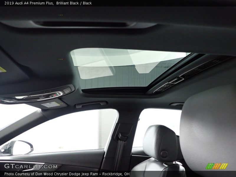 Brilliant Black / Black 2019 Audi A4 Premium Plus