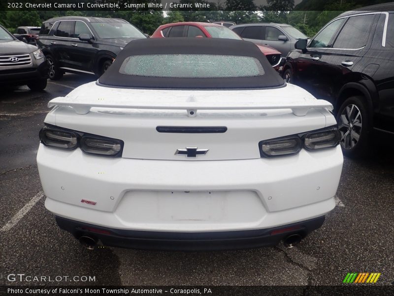 Summit White / Ceramic White 2022 Chevrolet Camaro LT Convertible