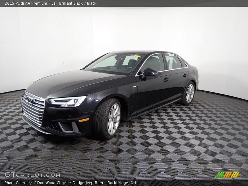 Brilliant Black / Black 2019 Audi A4 Premium Plus