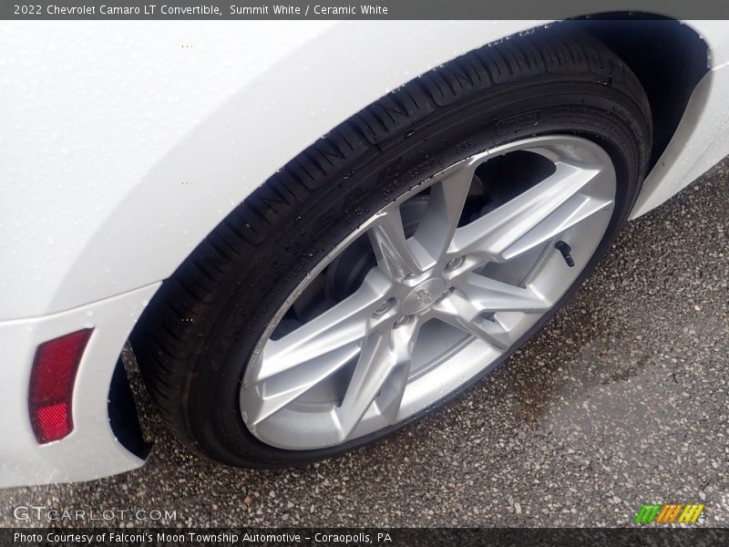 Summit White / Ceramic White 2022 Chevrolet Camaro LT Convertible