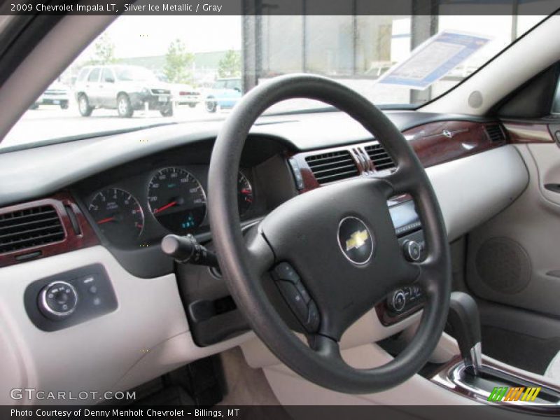 Silver Ice Metallic / Gray 2009 Chevrolet Impala LT