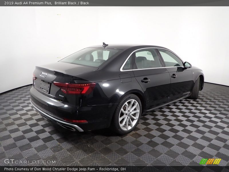 Brilliant Black / Black 2019 Audi A4 Premium Plus
