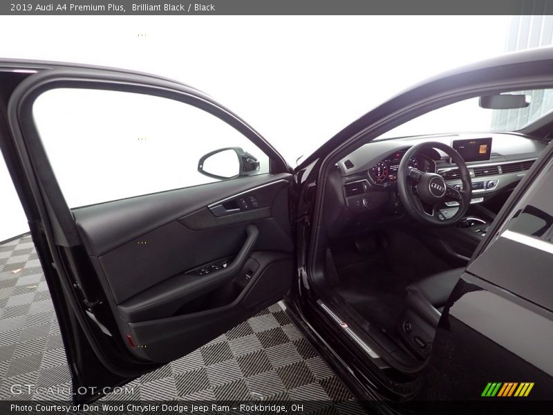 Brilliant Black / Black 2019 Audi A4 Premium Plus