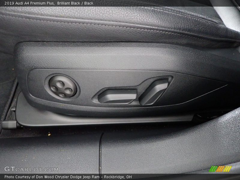 Brilliant Black / Black 2019 Audi A4 Premium Plus