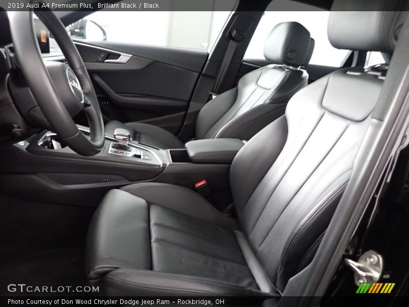 Brilliant Black / Black 2019 Audi A4 Premium Plus