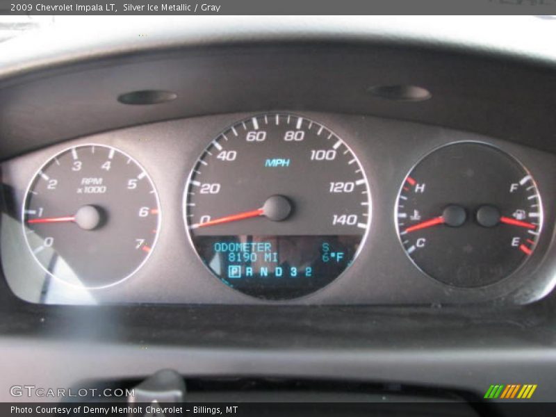 Silver Ice Metallic / Gray 2009 Chevrolet Impala LT