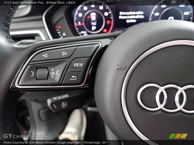 Brilliant Black / Black 2019 Audi A4 Premium Plus