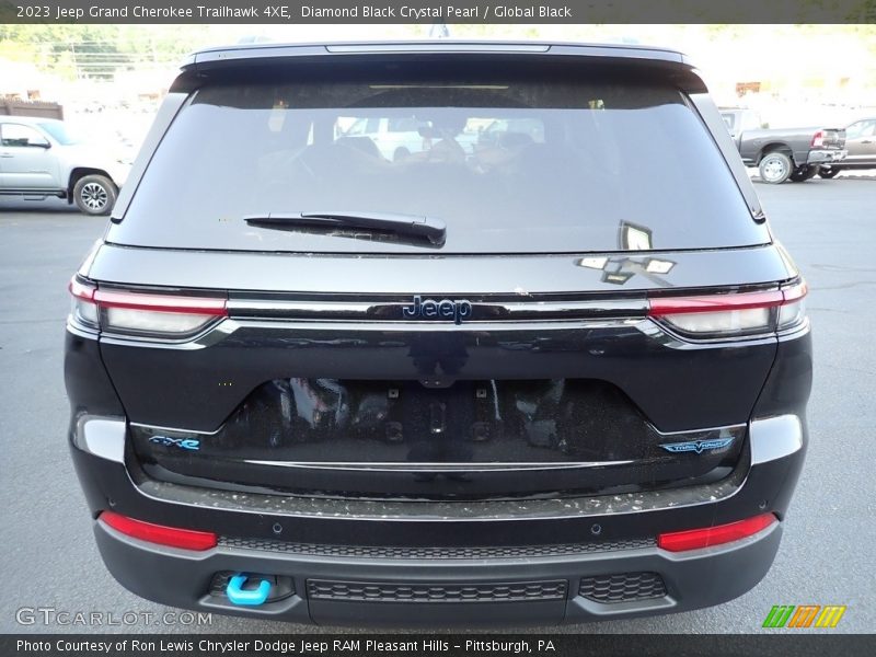 Diamond Black Crystal Pearl / Global Black 2023 Jeep Grand Cherokee Trailhawk 4XE