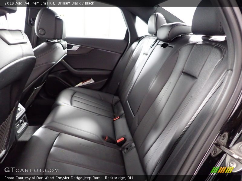 Brilliant Black / Black 2019 Audi A4 Premium Plus