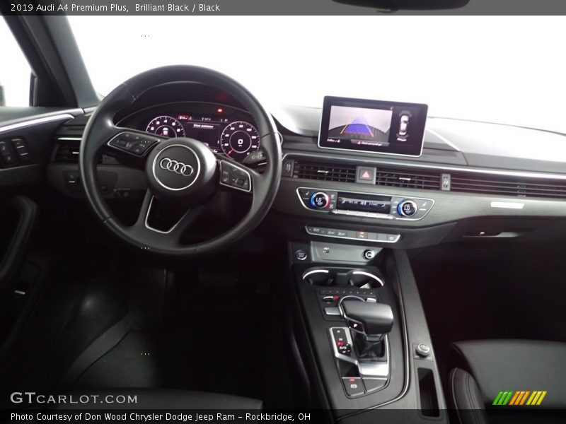 Brilliant Black / Black 2019 Audi A4 Premium Plus